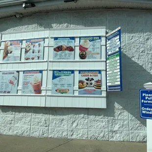 Menu @Ritters 03/05/23 - every week there's a special "sale" 4-5 flavors ... not sure this weeks.