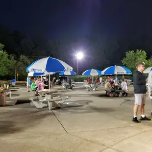 Patio on a Nice Night at Ritter's Dayton-Xenia Rd.