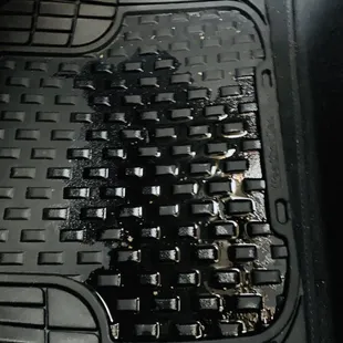 Oil overflow to car floor