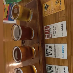 Flights   are always nice  A great chance to try new brews on tap