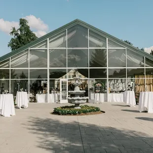 Our wedding at the Ritz Charles Garden Pavilion