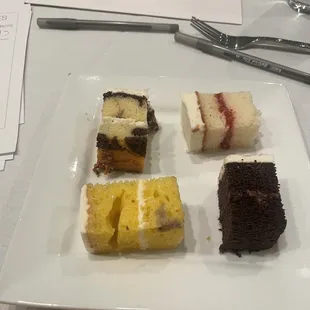 Cake tasting
