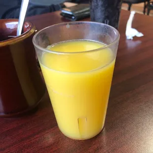 Oh yeah.  Cold and delicious OJ.