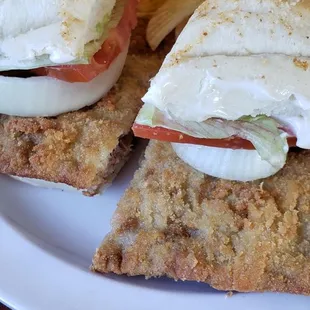 Tenderloin sandwich