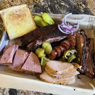 A little bit of all the meats!