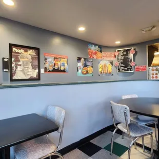 a dining area