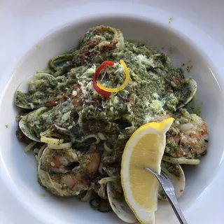 Seafood Tagliarini