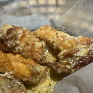 Garlic parm Wings
