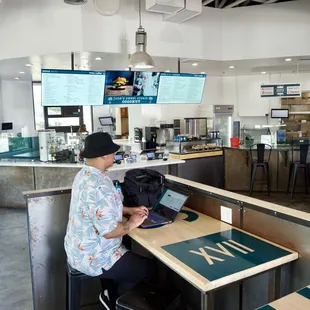 A regular hard at work.