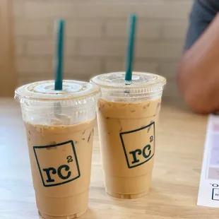 Lavender Vanilla Special Latte, Hannah Banana Special Latte