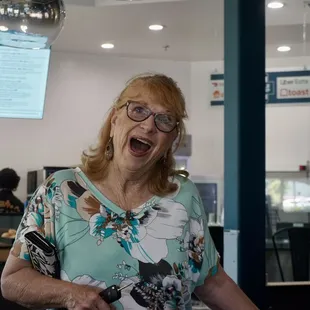 Might just be Eli's grandma...who might just be single.