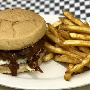 Chili Slaw Burger was Delicious!!