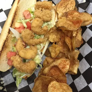 Shrimp Po-Boy!! yummy