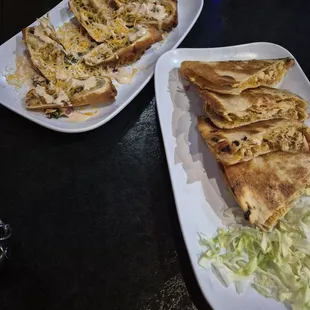 Quesadilla  &amp; Santé Fe Rolls