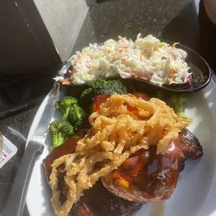 Chicken Breast, 1/2 Slab St Louis Style Ribs