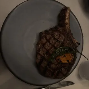Angus bone in ribeye