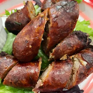 CHEF SPECIAL!! Pork sausages (Sai Oua Lao)