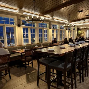 sushi and sashimi, outside