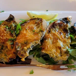 Broiled Oysters Rockerfeller