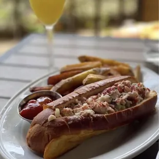 Lobster Roll Mimosa