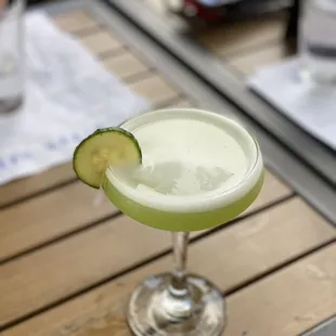 Cucumber Mint Tini