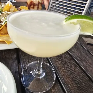 Key lime pie martini