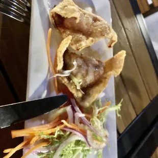 Lobster Rangoon.