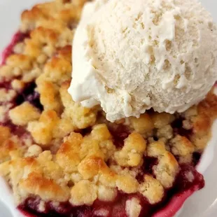 Berry cobbler...yum!