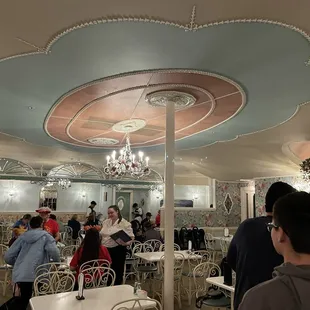 Inside ceiling molding