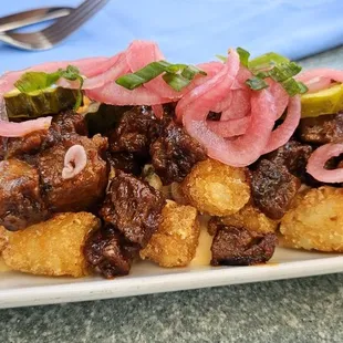 Loaded Bites Tater Tots w/Brisket