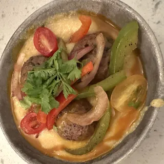 Deviled Meatball Skillet
