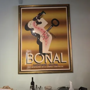 a poster for bonal