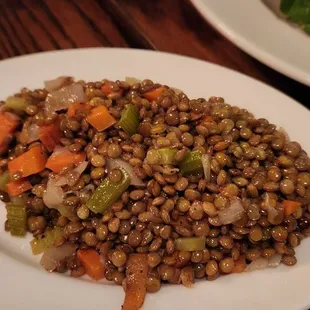 Side of lentils