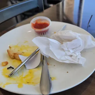 Beautiful aftermath of a delightful brunch.