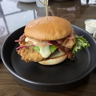 Fried chicken sandwich