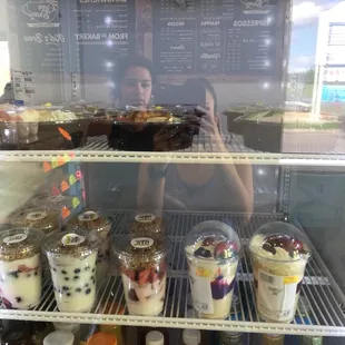 Parfaits, salads, drinks...