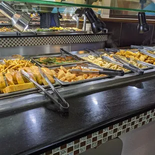 Steam tables at River Buffet &amp; Grill