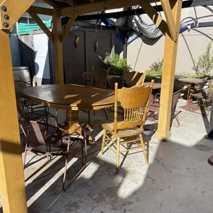 Outdoor seating