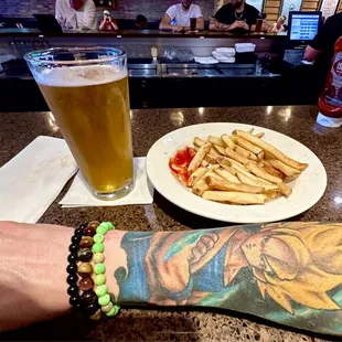 Fries&apos;n brew before flying. Now where&apos;s NIMBUS!?!