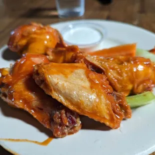 Happy hour wings
