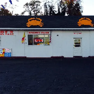 the front of the store