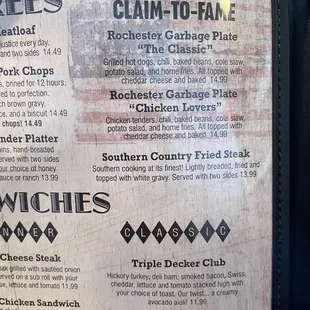Love seeing my hometown specialty on a menu here in Richmond. They even have a breakfast version.