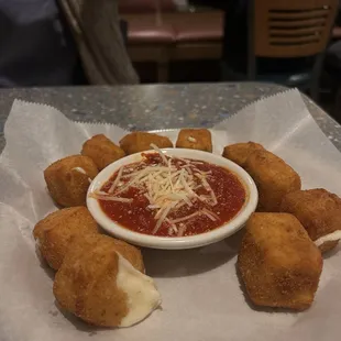 Homemade Fried Mozzarella