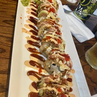 Super volcano roll