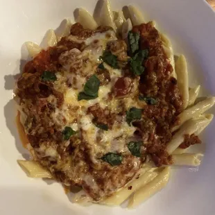 Meat Baked Penne