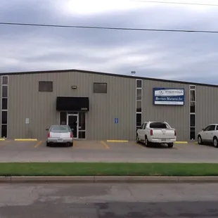 Painted Exterior of Metal Buildings