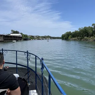 Rolling, rolling, rolling on the river.