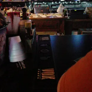 How the tabs are kept...