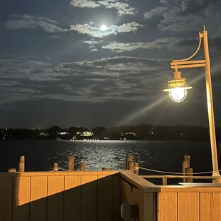 Mystical evening view.