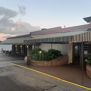 Restaurant entrance